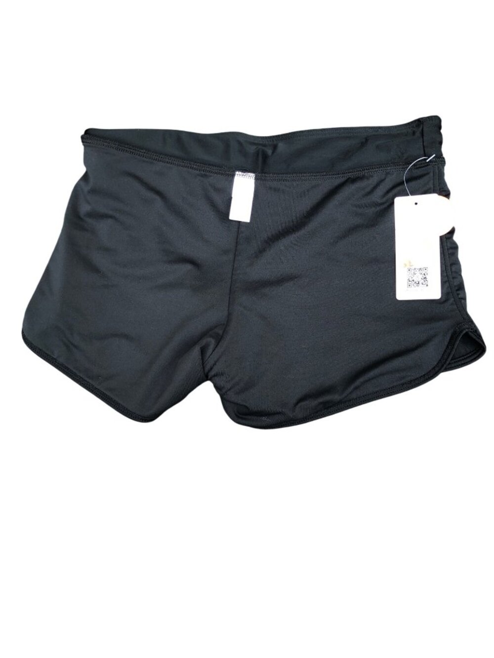 My Charmo NWT Swim Workout Shorts Womens M Black UPF 50+ Athletic Nylon Spandex - Picture 6 of 6